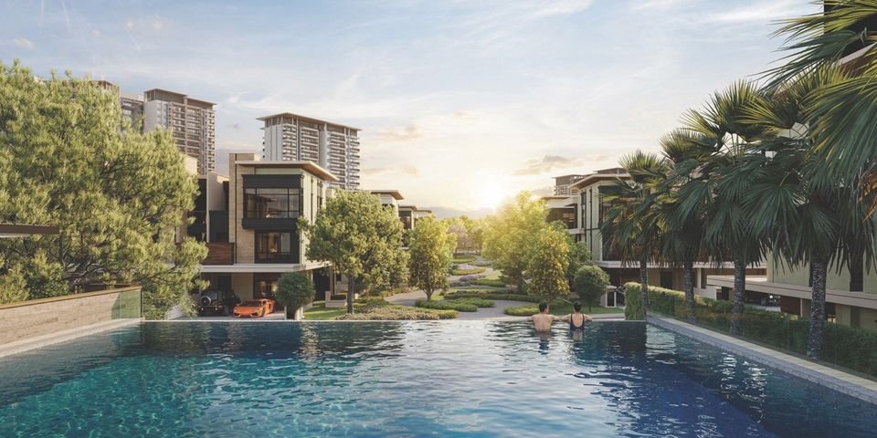 Parkhomes swimming pool